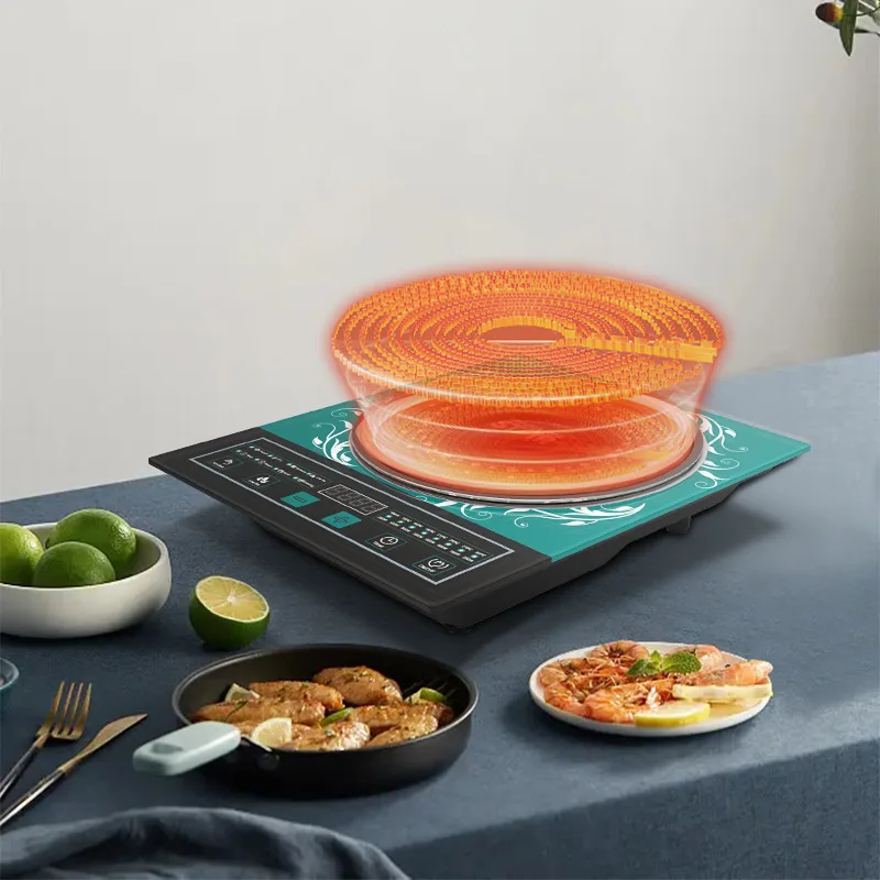 طباخ التعريفي المحمول المنزلية الذكية مقاوم للماء لوحة طباخ التعريفي اللمس