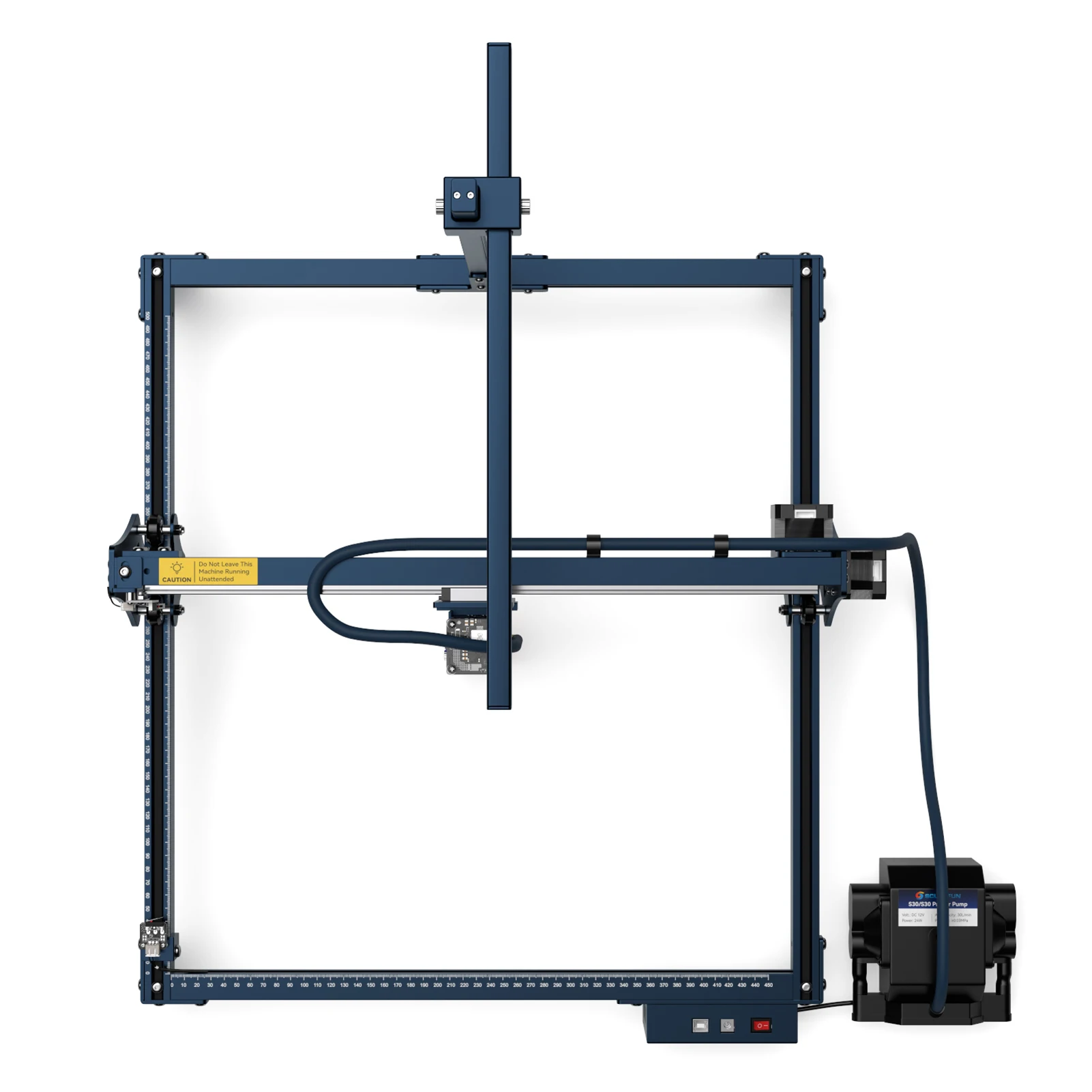 120 °   Obiettivo grandangolare con area di lavoro 400 * 400 mm Adatto per incisori laser serie Sculpfun S6/S6 pro/S9/S10/S30 e S30 Ultra