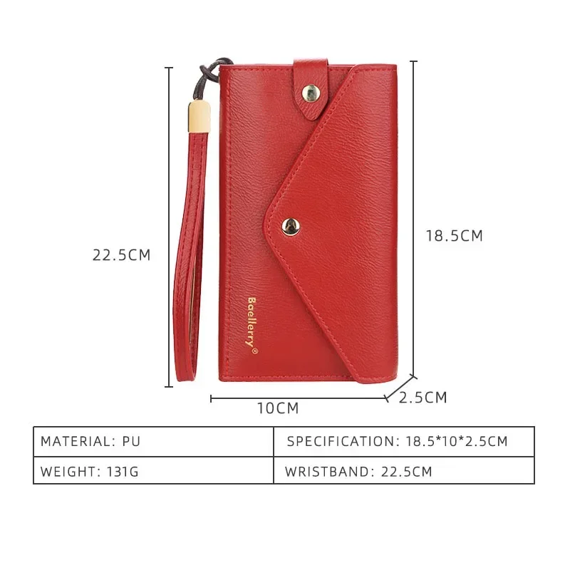 Neue Mode Multi-Slot Brieftasche für Frauen Reiß verschluss Hasp Telefon Clutch Tasche koreanische lange große Kapazität Schlinge Geldbörse Münz geldbörse Cartera