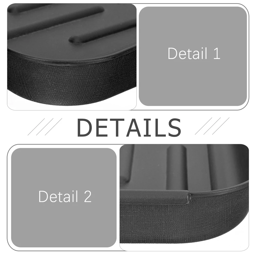 

2pcs Plastic Shoe Boot Storage Entryway Mat Dirt Water Resistant Floor Protector Raised Edges For Home Porch Deck Mud Room Car