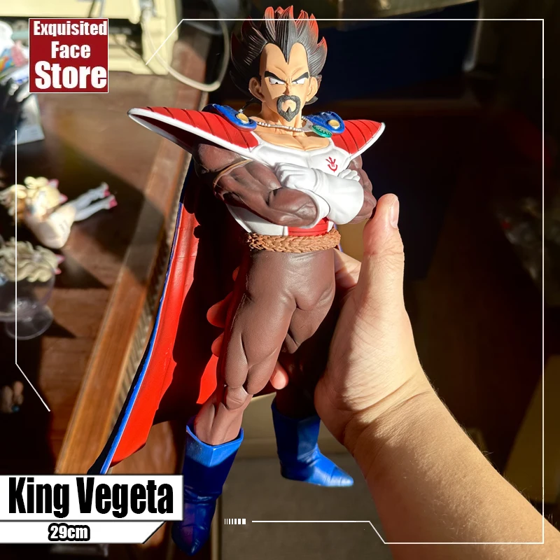 

29 см аниме Dragon Ball King Vegeta VegetaIII ПВХ фигурка Gk статуя Коллекционная модель игрушка в подарок