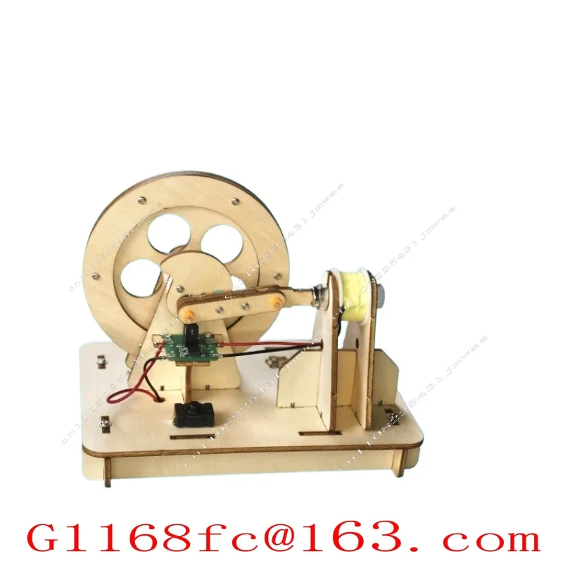 Micro Electromagnetic Engine Model, Scientific Experiment, Technology Production, Small Invention, Handmade Puzzle DIY Material