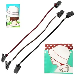 Outdoor Hat Scarf Wind Clip Lanyard Rope Cord for Camping Hiking Travell Climbing Equipment Clothes Hat Bag Tools