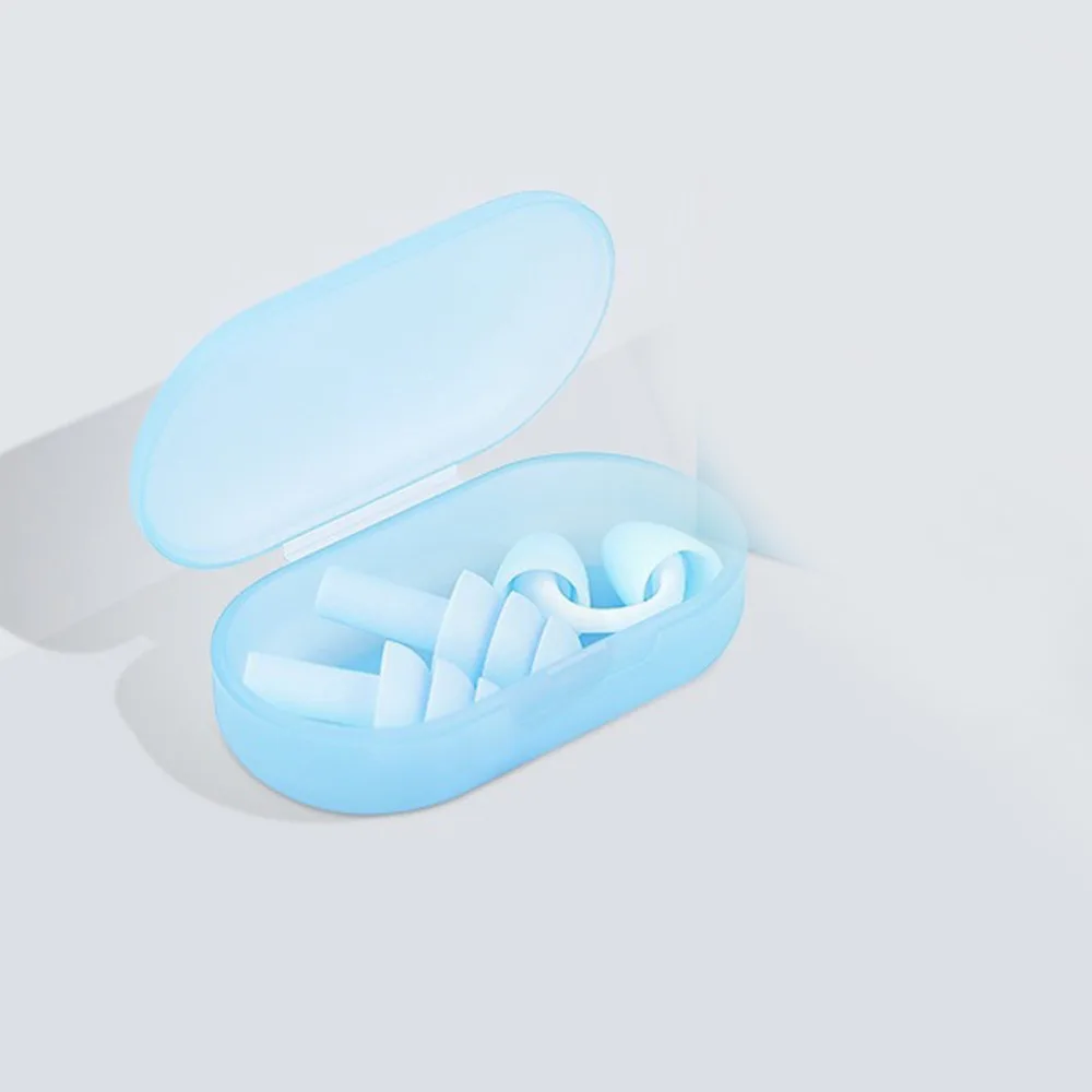 

Мягкие силиконовые зажимы для носа для плавания, набор защитных снастей, предотвращающих удушья, водонепроницаемая пробка для носа, многоцветная многоразовая защита для носа для плавания