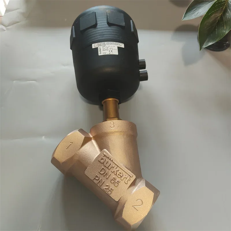 2026.4 Burkert Pneumatic On/off Valve 2000 DN65 Water Thread Installation 00001368 1368 Stock