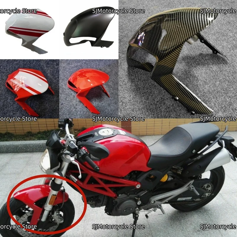 غطاء حماية من الطين للحاجز الأمامي للدراجات النارية مناسب لدوكاتي مونستر 696 795 796 S4R 1200 1100S 2009-2012 #1