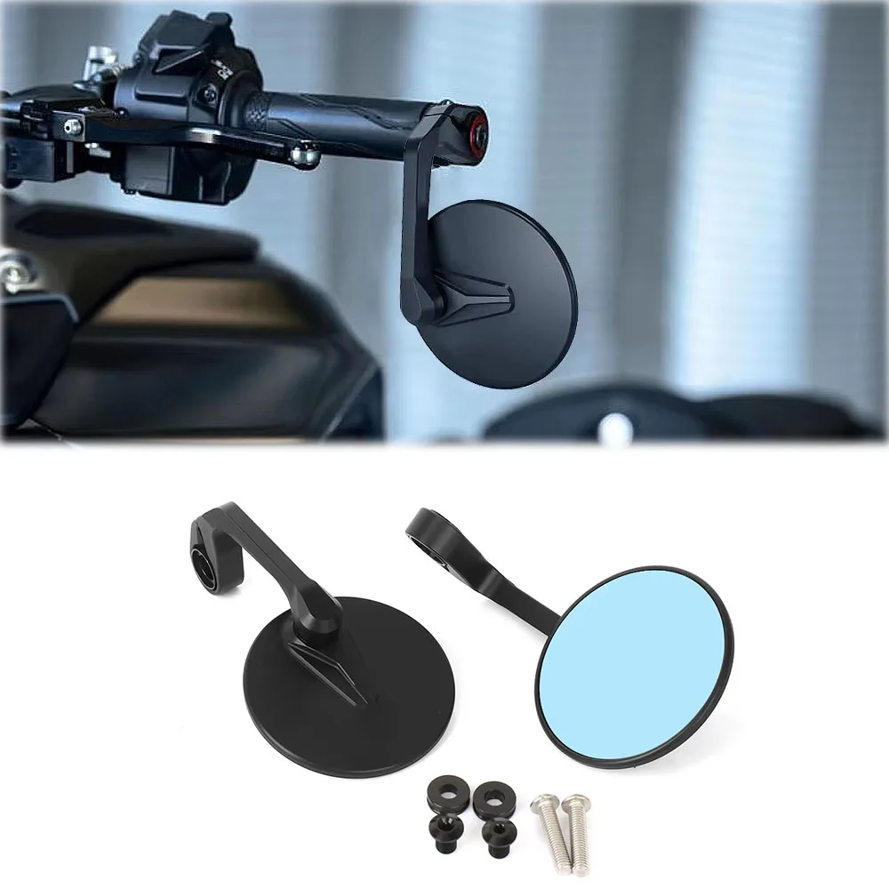 

For YAMAHA MT09 MT-09 MT 09 SP 2024 2025 2026 Motorcycle Handlebar Rearview Mirror Bar End Side Mirrors kit