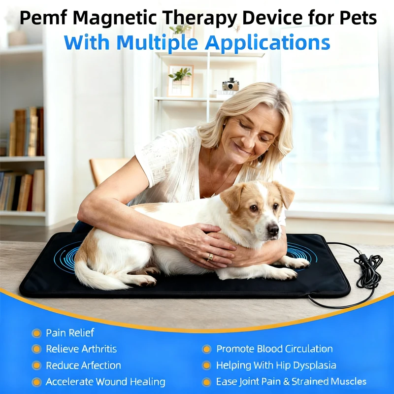 200*60cm PEMF Magnetic Field Therapy Mat Physio Magneto Therapy Device Full Body Pain Relief Nerve Recovery Circulation Boost