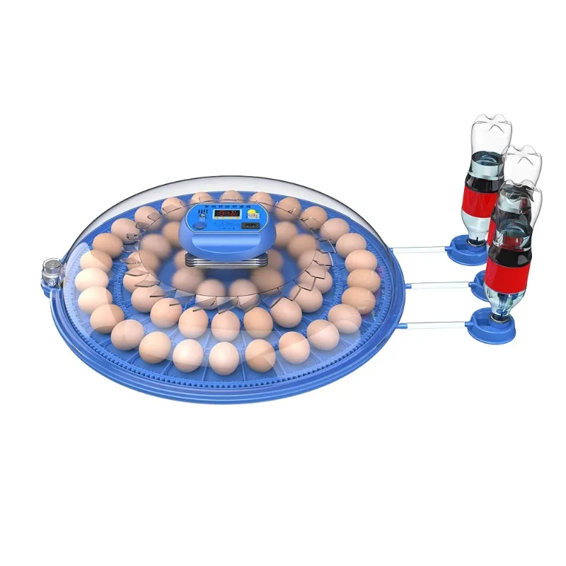 

52 Egg Capacity UFO Chicken Incubator Round Type Automatic Small Hatcher Poultry Bird Egg Incubator for Small Scale Farming