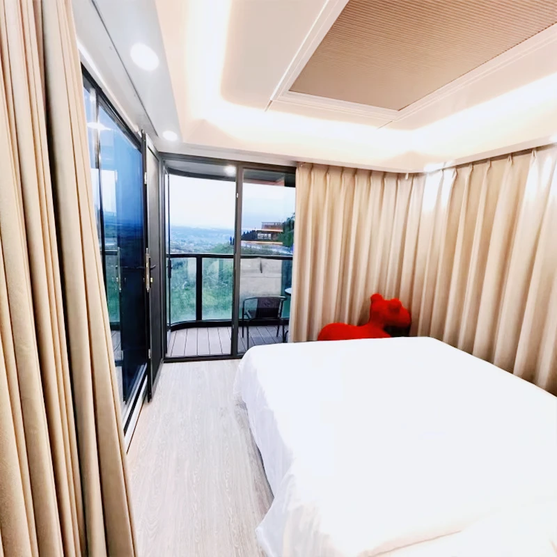 Hot Mini Modern Apple Cabin Portable Modular Tiny House Container Home Foldable  Houses Ready To Live in Prefab Homes