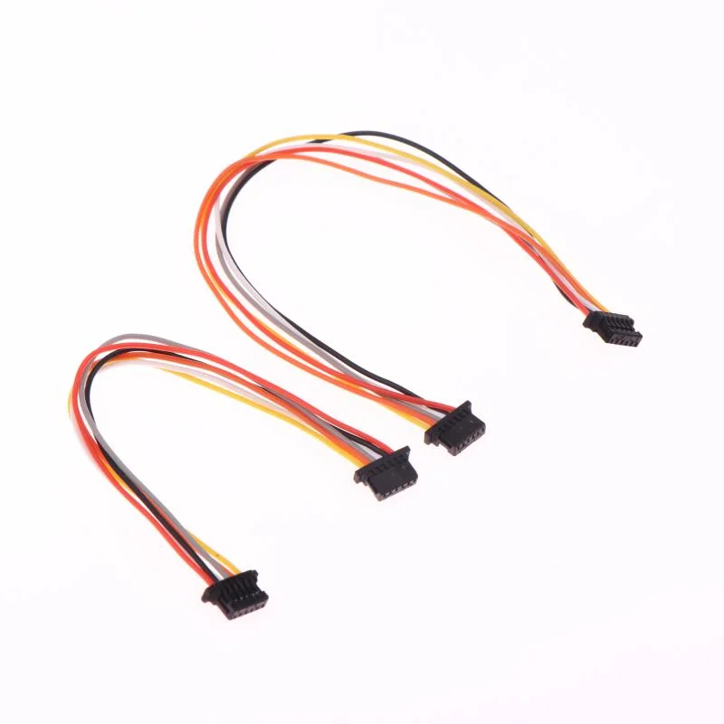 2Pcs For D-JI O3 Air Unit Flight Controller Direct Plug 6P Connecting Cable 10cm/15cm/20cm Silicone Wire For F4 F7 FC FPV Drones