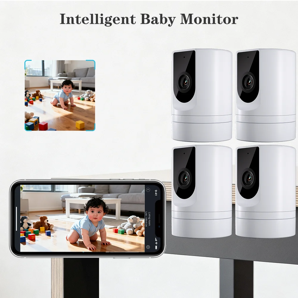 4PCS Baby Monitor, … - image