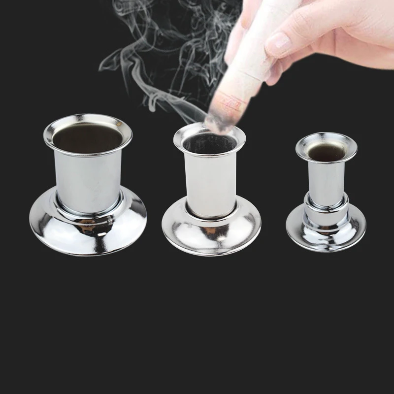 

2-4CM New Moxa Extinguisher Base Stainless Steel Stand Holde Moxibustion Tool Destroy The Moxibustion Tool 1pc