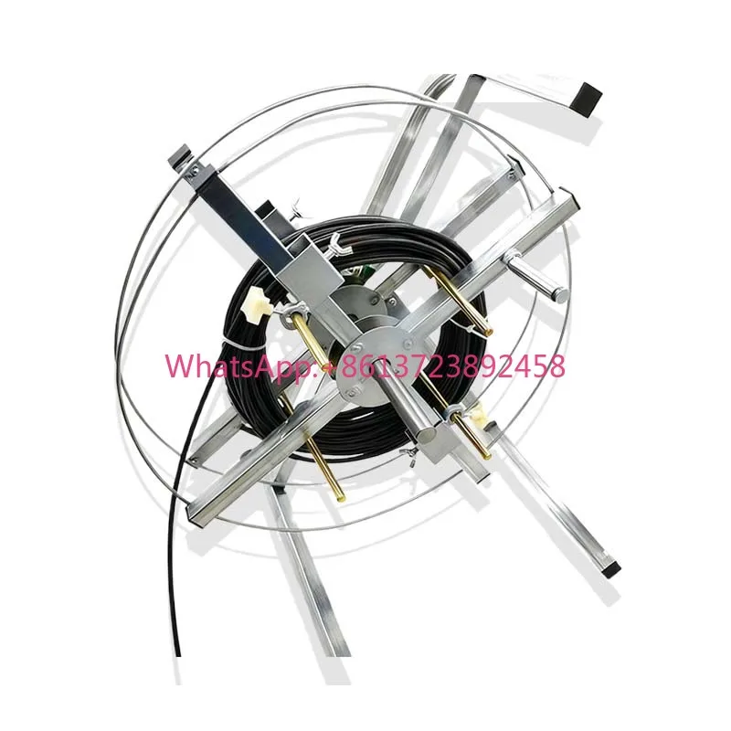 BV-45 Cable Take-up Reel for Fiber Optic and BV Cable with Hand Crank Design