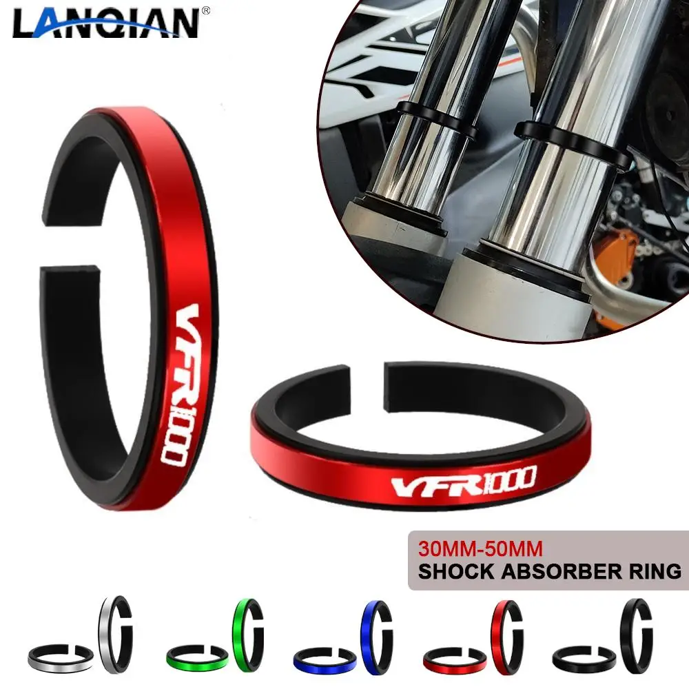 

Motorcycle Front Shock Absorber Auxiliary Adjustment Ring CNC Aluminum Accessory For HONDA VTR 1000 VFR 1000F VFR1000 All Years