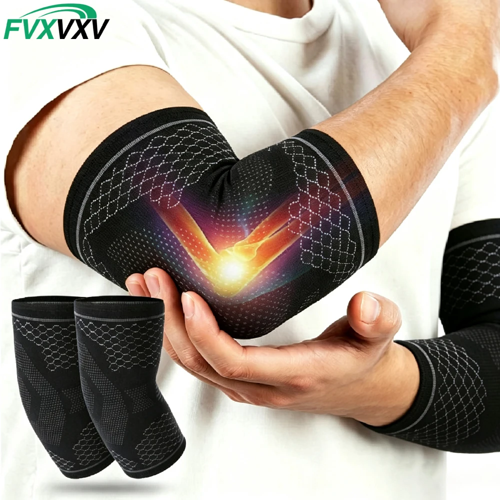 1/2PCS Tennis Elbow Brace for Golfers Elbow,Arm Compression Sleeves for Women Men, Support Sleeve for Weightlifting, Basketball
