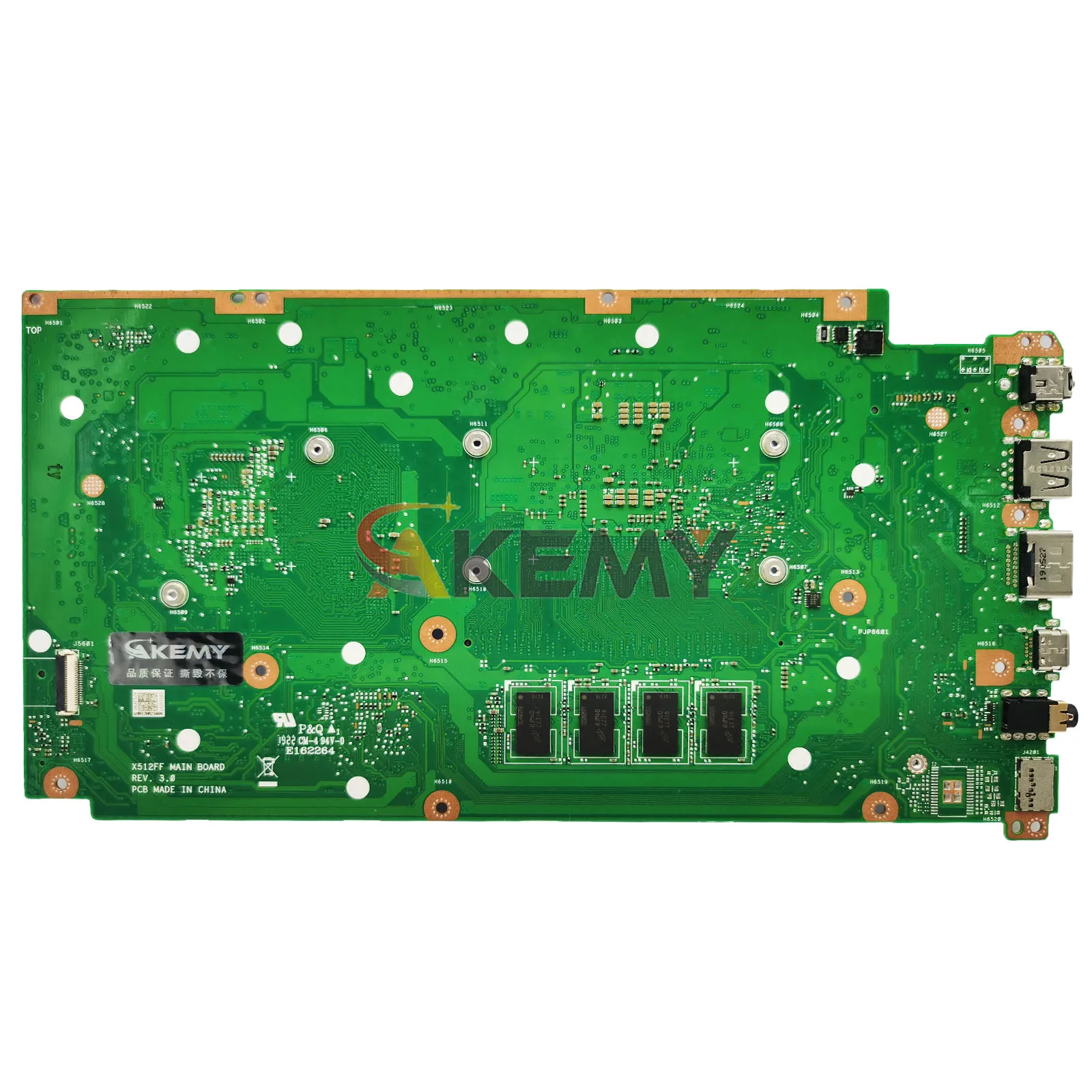 Placa base para ordenador portátil X712FF para ASUS F712F X712FL X712FJ X712F V712F K712F X712FJG X712FLC X712FB X712FF con CPU I3 I5 I7