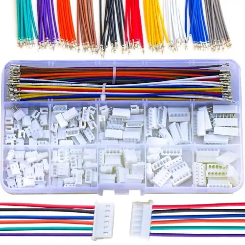 Mx2.54 2.54Mm Kabel Connector Kit, Mx 5264 Molex Kk 254 2.5Mm Pitch 2/3/4/5/6 Pin Connector Met 22awg Kabels (SH-MX2.54-5264)