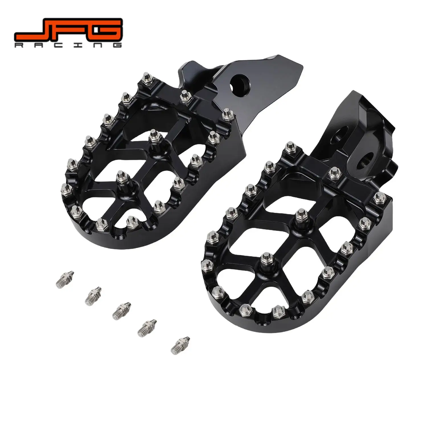Motorcycles Footpeg Electric Dirt Bike Parts For Surron Ultrabee Ultra Bee Motocross JFG Footrest Off-Road Aluminum Motor Pedal