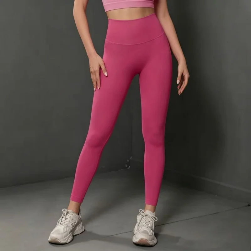 Women High Waist Yoga Leggings Side Pockets Peach Butt Lift Tummy Control Squat Proof 4 Way Stretch Gym Activewear
