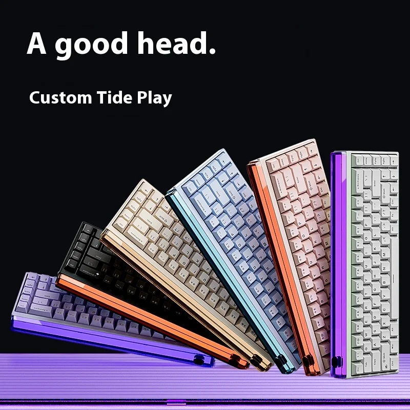 Madlions NANO68 Magnetic Switch Mechanical Gamer Keyboard RGB Wired Keyboard Esports Gaming NANO68 Pro Keyboard Custom Gifts