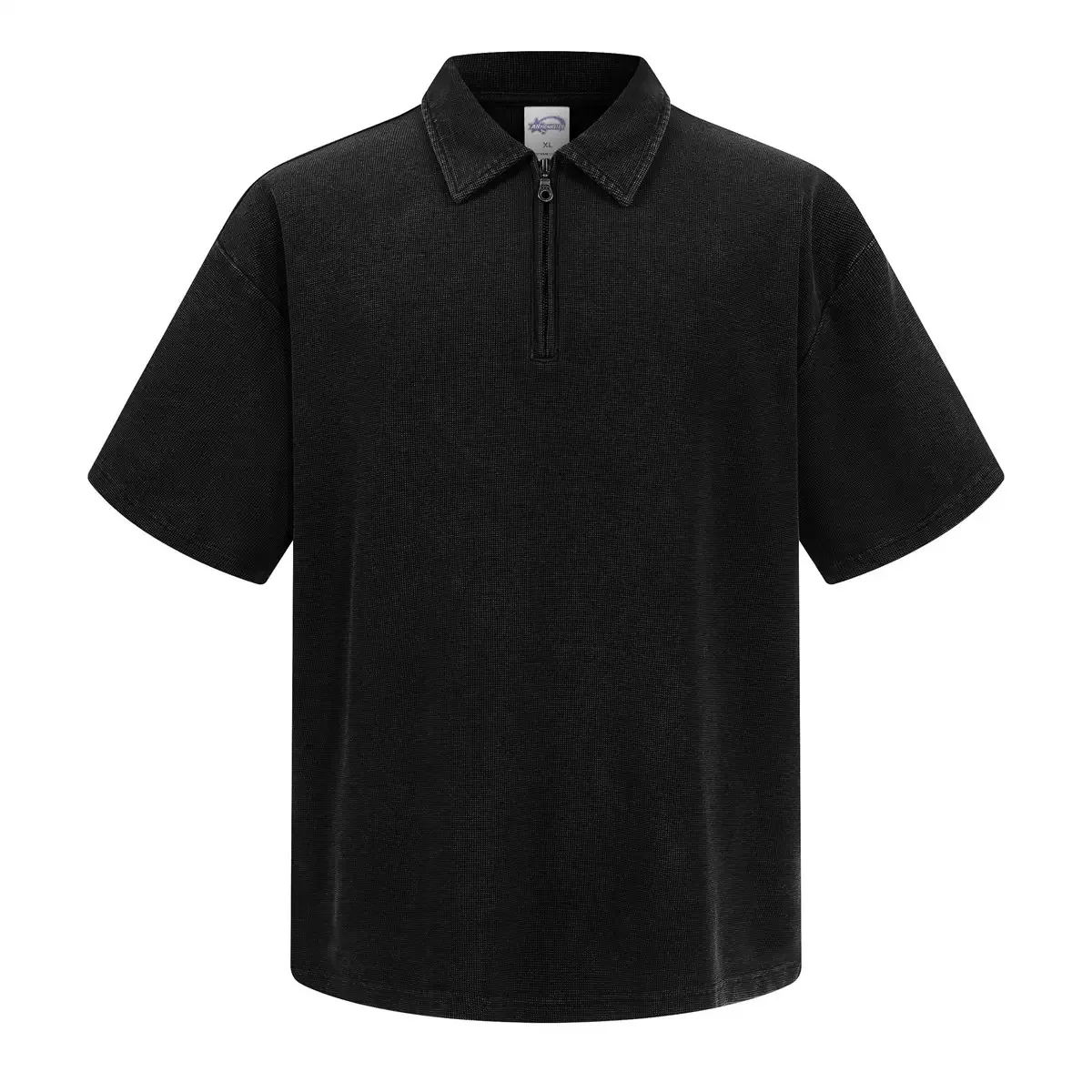 2026 New Half-Zipper Polo Shirt