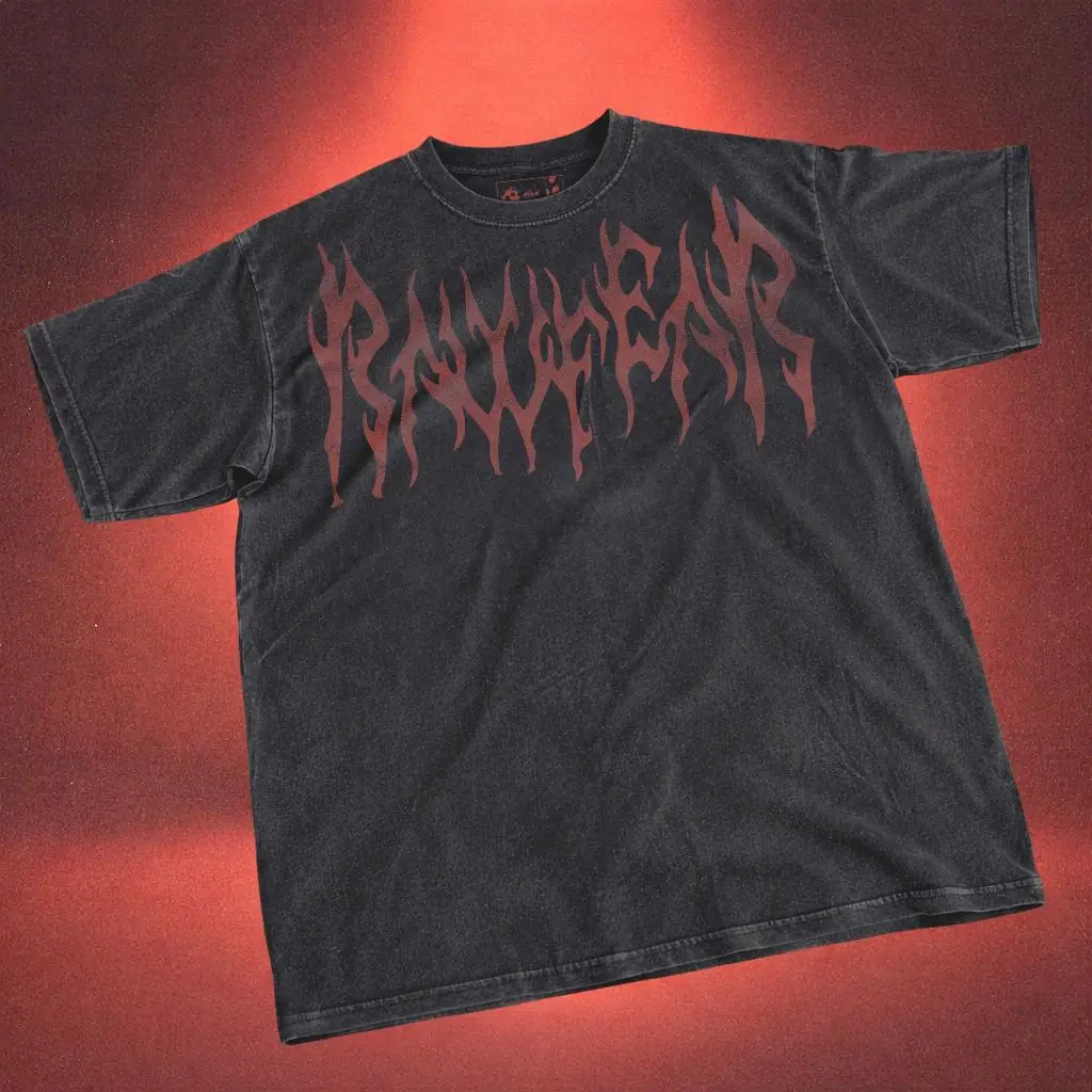 RAWFEAR T-Shirt | Twenty One Pilots Breach Inspired T-Shirt Gothic Y2K Style