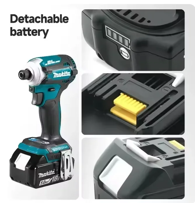 

Аккумулятор Makita 18V 9.0Ah 6Ah 5.0Ah 3.0Ah BL1860B BL1840 BL1830B BL1850 BL1860 BL1815, литиевая батарея на замену, зарядное устройство Makita