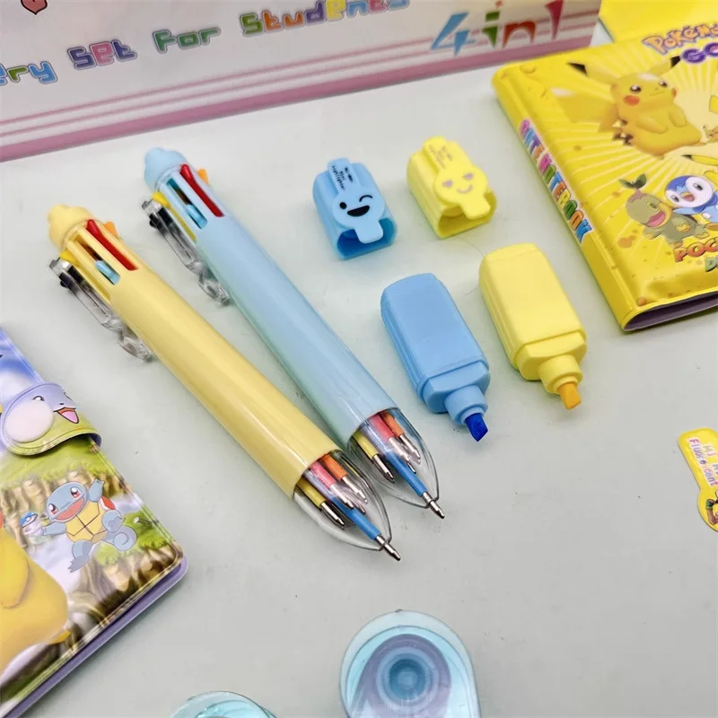 مجموعة قرطاسية محمولة لتدوين الملاحظات من بوكيمون بيكاتشو - الخيار المثالي لحفلات العطلات