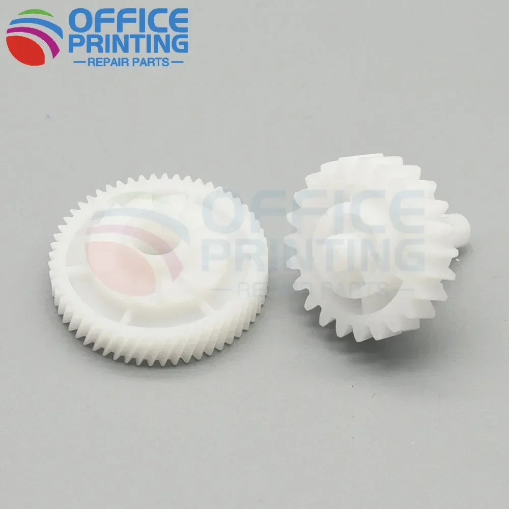 50SET RU6-0018-000 23T 56T Fuser Drive Gear used for HP LaserJet P1505 P1506 P1566 P1606 M1120 M1522 M1536 / 1505 1606 1120 1522
