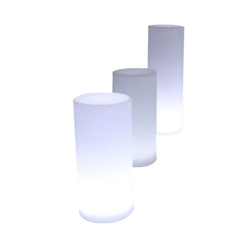 Luminous cylindrical lamp landscape courtyard floor lamp outdoor activities waterproof lamp column outdoor villa garden