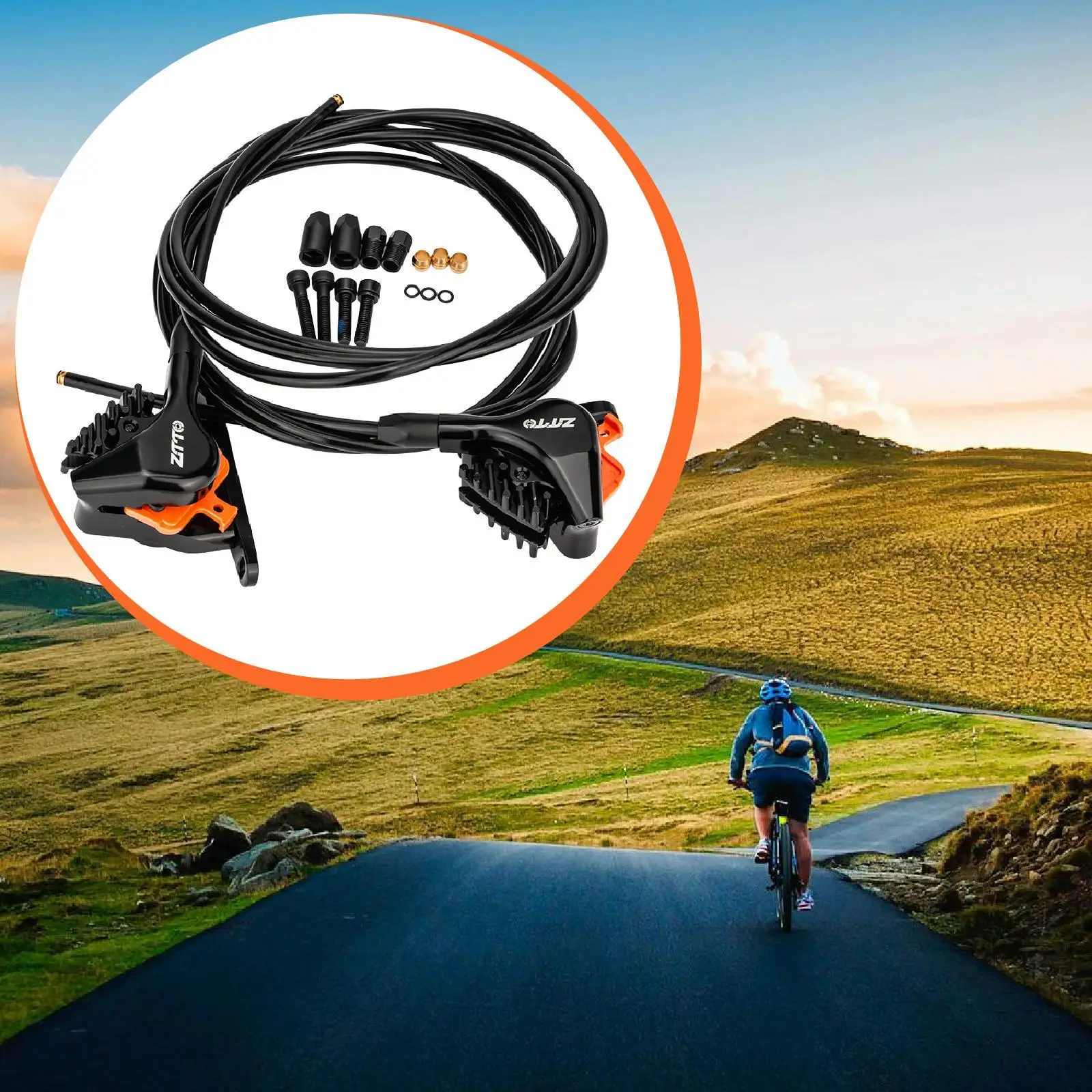 

Гидравлические суппорты дискового тормоза шоссейного велосипеда, ремонт, простота установки, наполненные маслом