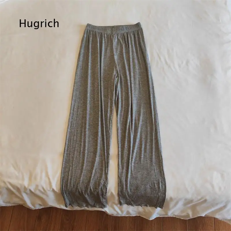 Women Modal Long Sleep Pants Thin Solid Color Simple Casual Trousers For Spring Summer Autumn Home Wear And Daily Outdoor Match