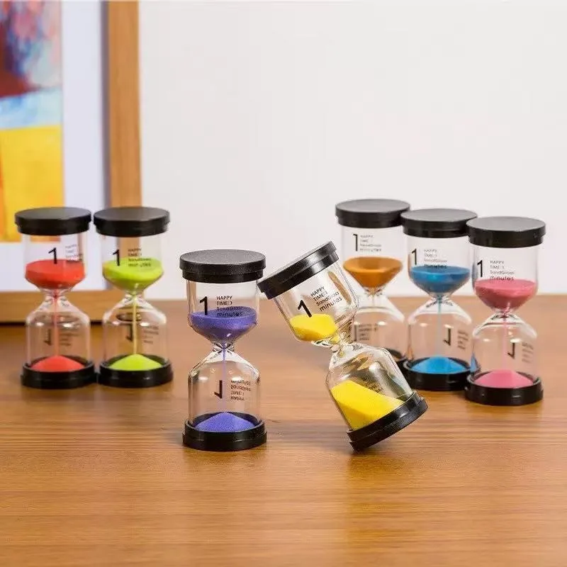 1/3/5/10/15/30 Hourglass Minutes Sand Watch Sandglass Timer Watch Clock Gift Children Sand Timer Hour Home Decoration