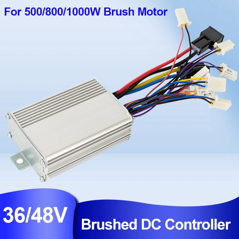 Brushed Controller KR31F 500W 800w 1000w DC Speed Controller 36v 48v Electric Scooter Bicycle E-bike Motorcycle Accessories Part