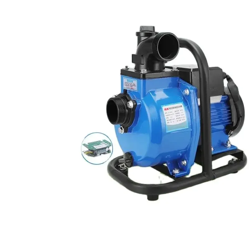1-3 Inch 48V 72V Brushless DC Solar Self-Priming Pump High Flow High Head Agricultural Irrigation Pump with Remote Control