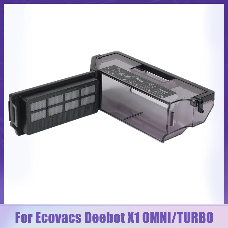 ฝุ่นอะไหล่สำหรับ Ecovacs Deebot X1 OMNI/TURBO เครื่องดูดฝุ่น Hepa กรองฝุ่นอุปกรณ์เสริม