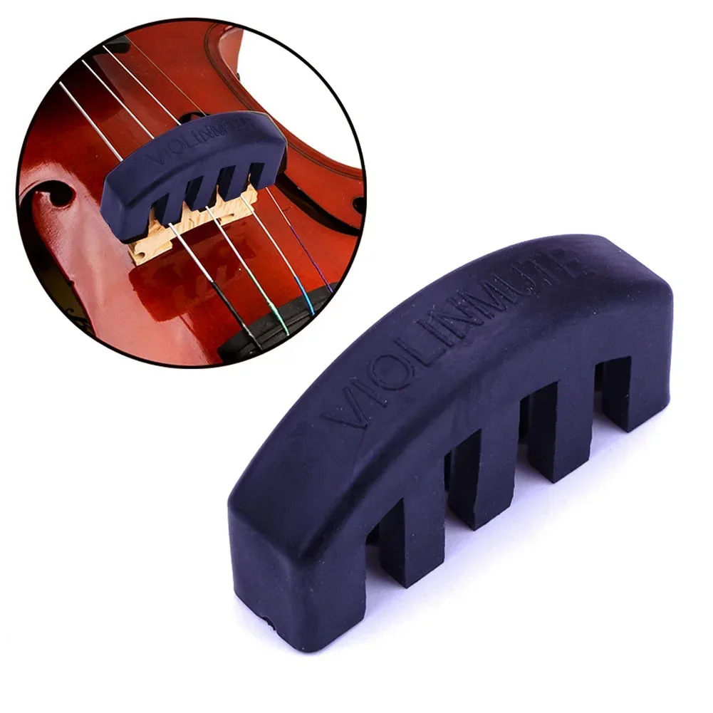 

Violin Silencer Violin Mute Professional Rubber Violin Mute Practice Silencer For 4/4 3/4 1/2 Violin Stringed Instruments Parts