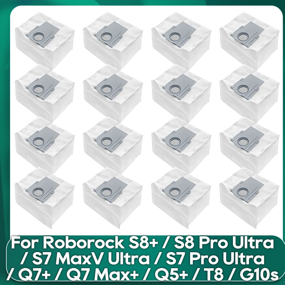 

Compatible For Roborock S8 / S8+ / S8 Pro Ultra / S7 MaxV Ultra / S7 Pro Ultra / Q7+ / Q7 Max+ / T8 / G20 Dust Bag Accessories