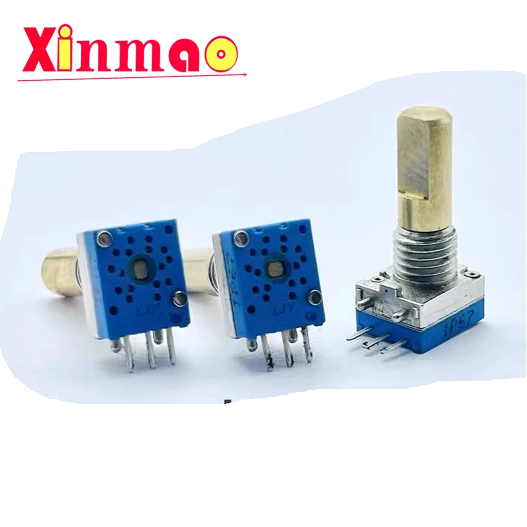 1pcs LJV Lin Jiwei EC09 encoder with 20 positioning and 3 legs with bracket Xiaomi walkie talkie shaft length of 15mm
