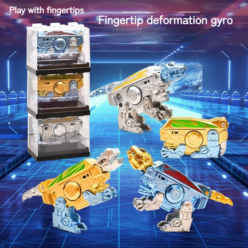 Deformable Fingertip Gyroscope Kids Puzzle Mechanical Finger Gyroscope Stress Relieving Toys Christmas And New Year Gifts