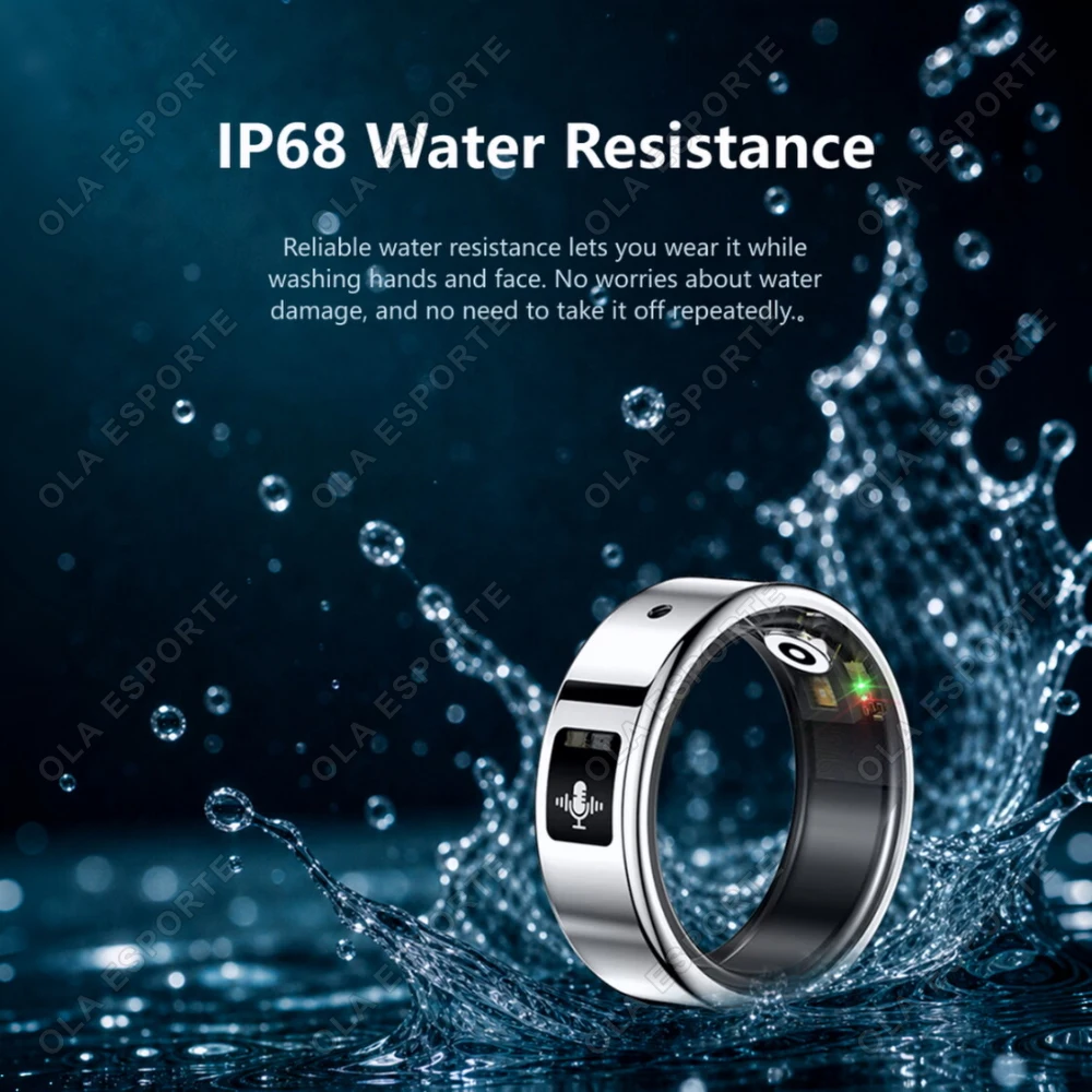 Recording Smart Ring with Health Monitoring Features