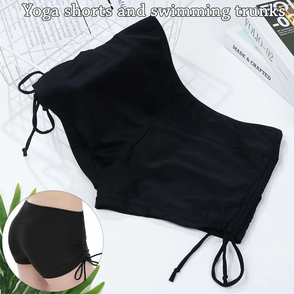 5 Sizes Fashion Womens Ladies Beach Pool Swim Shorts Boy Style Swimming Bikini Bottoms Swimwear Accessories