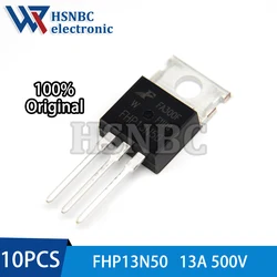 10PCS FHP13N50 13N50 FHP13N50W TO-220 13A 500V N-channel Power MOSFET Transistor 100% New Original
