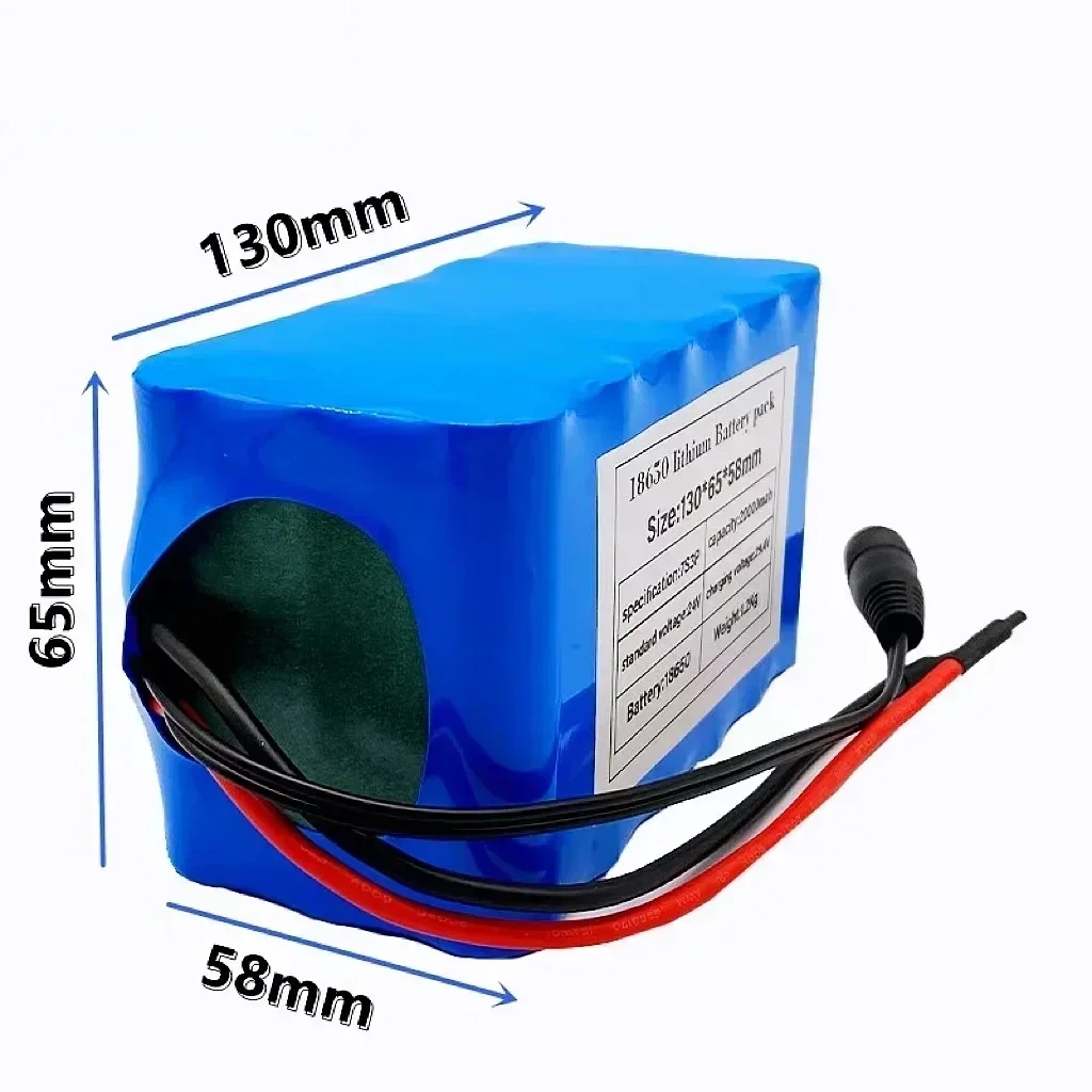 7s3p 18650 24V 20Ah 20000mAh Lithium Ion Battery for Cyclone, 29.4V 2A