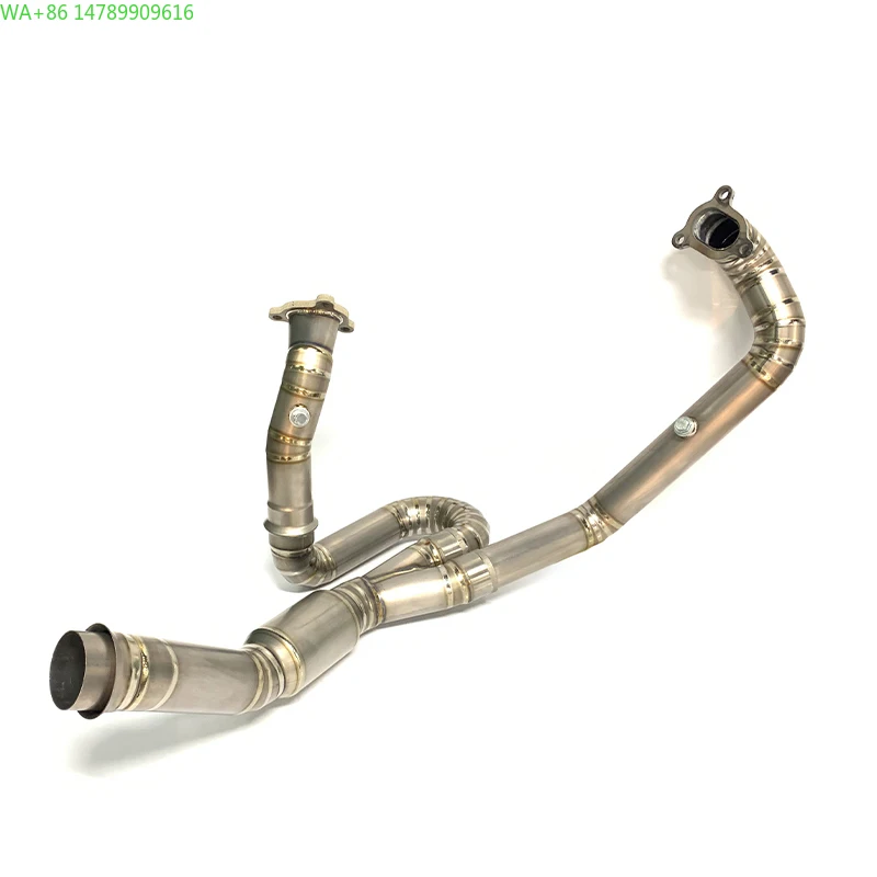

Forged Exhaust System For MotorcycleTEENTOP Factory Adventure Exhaust Pipe For 1290 ADV 1190/1090/1050 ADV Titanium Alloy Ex