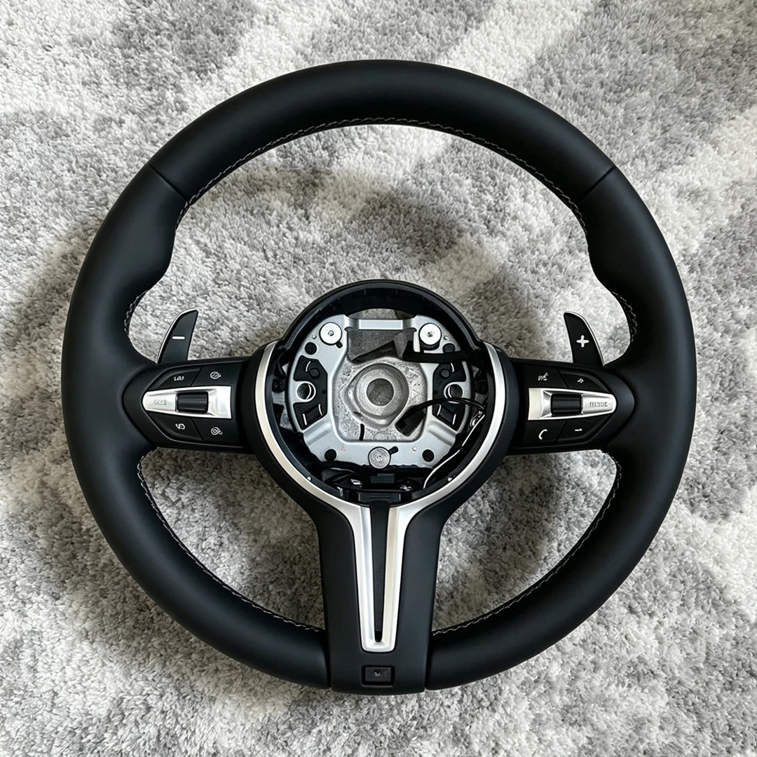 

Microsued M Sport Volant Lekrad Steering Wheel for BMW F10 F11 F20 F21 F22 F25 F30 F31 F32 F33 F34 F36 F01 F06 F07 F12 F13 M3 M5