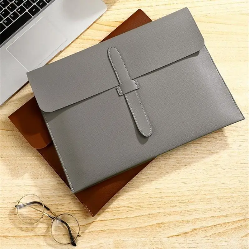 Elegante Lederdatei Ordner Buchstabe Leder -Dokumenthülle für Büroschule