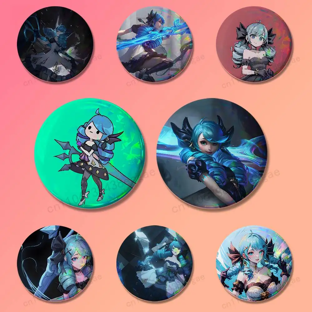 

Seamstress G-Gwen Cute Custom Badges 25 32 44 58 75 mm Brooch Backpack Hat Enamel Pins Accessories Toys Gifts