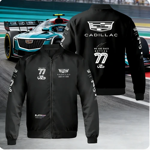 Imagen 2 del producto Nueva versión acolchada de tela gruesa Sergio Perez Cadillac 2026 chaqueta Checo Perez Cadillac 2026 chaqueta al aire libre MOTO motocicleta Ja